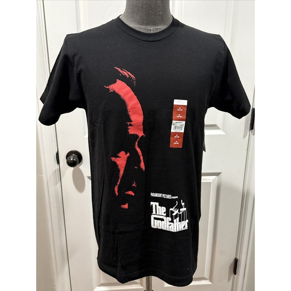 Paramount The Godfather T-Shirt Mens Med Black Brand New Movie Graphic Tee